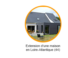 Extension d'une maison en Loire-Atlantique (44)